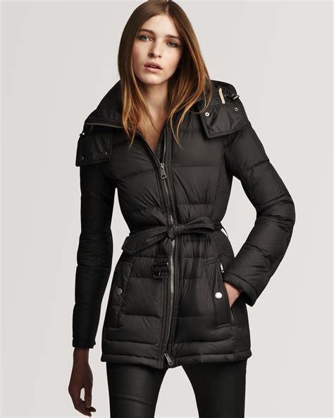 burberry coat womens puffer|Burberry jacket women overcoat.